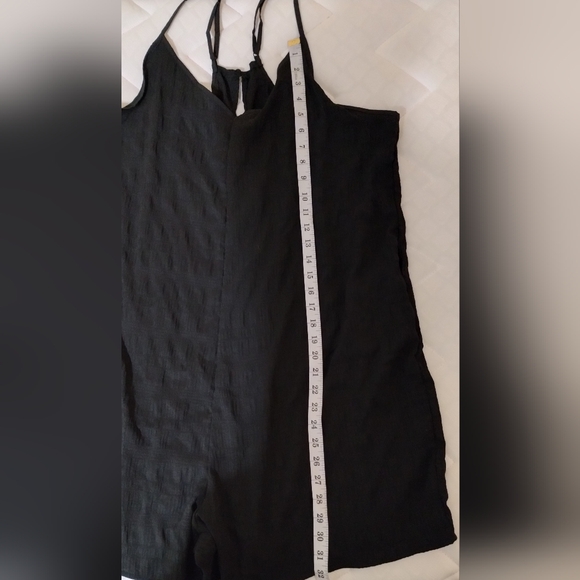 Size 3XL Black Spaghetti-Strap Romper - Picture 9 of 9